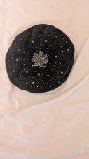 Black wool beret for sale  SLOUGH