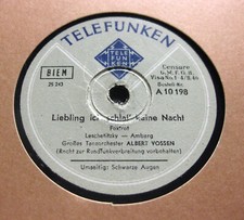 Albert vossen liebling gebraucht kaufen  Berlin