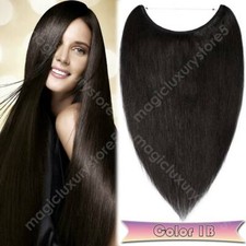 Faixa de cabeça fio em cabelo Remy 100% extensões de cabelo humano tramas uma peça sem clipe EUA comprar usado  Enviando para Brazil