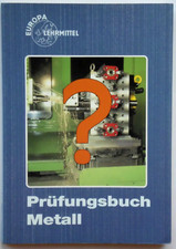 Prüfungsbuch metall europa gebraucht kaufen  Barsinghausen