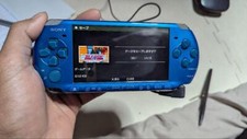 Console Sony PSP 3000 azul vibrante Play Station portátil s0181M com 10 jogos comprar usado  Enviando para Brazil