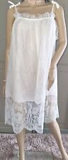 vintage white nightdress for sale  UK