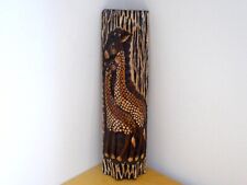Wooden giraffe mask for sale  BURY ST. EDMUNDS