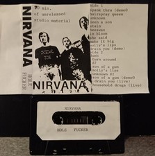 Nirvana Hole F**ker RARE Tape Cassette Import Demo Live Alternative Punk Rock comprar usado  Enviando para Brazil