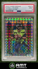 Vitral 6229 2020 Panini Mosaico SG10 Russell Wilson Seattle Seahawks PSA 9 comprar usado Vitral 6229 2020 Panini Mosaico SG10 Russell Wilson Seattle Seahawks PSA 9 comprar usado  Enviando para Brazil