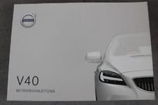 Volvo v40 betriebsanleitung gebraucht kaufen  Nassenfels