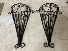 Two black wrought for sale  Ruston
