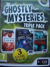 Ghostly mysteries triple for sale  SHERINGHAM
