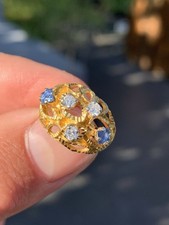18ct gold sapphire for sale  BRIGHTON