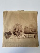 Bolsa de papel antiga da realeza King George V Queen Mary bolsa de lembrança comprar usado  Enviando para Brazil