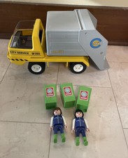 Playmobil Vintage 1978 City Service Reciclagem Caminhão de Lixo Playset Fingir Jogar comprar usado  Enviando para Brazil