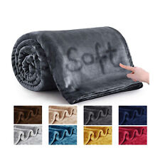 Fleece blanket large for sale  ILFORD
