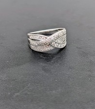Bague blanc rangs d'occasion  Les Mureaux