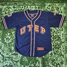 Camiseta de beisebol UTEP Miners Colosseum Athletics College tamanho grande XL extra grande comprar usado  Enviando para Brazil