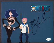 Foto autografada Leah Clark 8x10 Coby Miss dedo duplo peça única certificado de autenticidade JSA, usado comprar usado  Enviando para Brazil