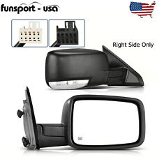 Espelho de reboque lateral de passageiros para 2009-2016 Dodge Ram 1500 caminhão sinal potência aquecida, usado comprar usado  Enviando para Brazil