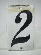 Old porcelain number for sale  Flemington