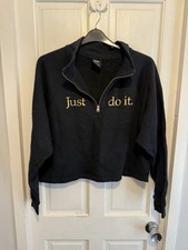Nike cropped zip for sale  NORTHWICH