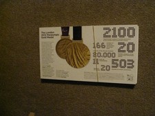 2012 paralympics gold for sale  DORKING