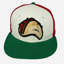New Era Fresno Grizzlies Tacos Theme Night Fitted Hat Minor League Baseball comprar usado New Era Fresno Grizzlies Tacos Theme Night Fitted Hat Minor League Baseball comprar usado  Enviando para Brazil