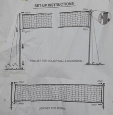 Adjustable sports net for sale  FAVERSHAM