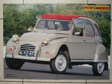 Poster citroën 2cv d'occasion  Calonne-Ricouart