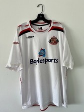 Camiseta Umbro Away tamanho 2XL - 2007-08 Sunderland AFC produto oficial da equipe comprar usado  Enviando para Brazil