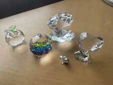 Collection crystal ornaments for sale  TAUNTON