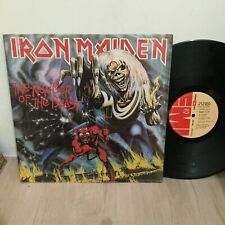 Iron Maiden 33 rpm Philippines 12" EP LP the number of the beast comprar usado  Enviando para Brazil