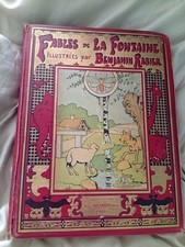 Fables fontaine illustrées d'occasion  Montfermeil