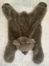TAPETE FOFO DE PELÚCIA PRETO FALSO PELE DE URSO A&A CHIQUE ZOOLÓGICO QUARTO INFANTIL! comprar usado  Enviando para Brazil