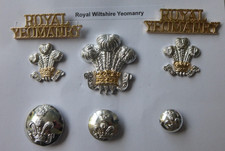 Cap collar badges for sale  ASHFORD