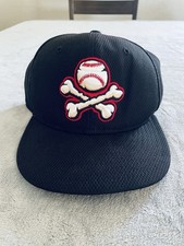 Chapéu El Paso Chihuahuas Masculino Ajustado 7 5/8 Preto New Era 59Fifty Boné Ossos Cruzados comprar usado  Enviando para Brazil