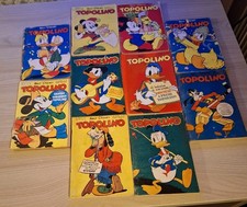 lotto fumetti disney topolino usato  Zeccone