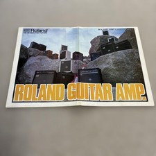 Roland Guitar Amplifier Catalog July 1982 Vintage Japan Stamp Rare Collectible comprar usado Roland Guitar Amplifier Catalog July 1982 Vintage Japan Stamp Rare Collectible comprar usado  Enviando para Brazil