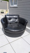 Leather lounge chair for sale  MANSFIELD
