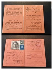 Tessera pnf ventennio usato  Zelo Buon Persico
