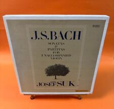 JOSEF SUK - BACH SONATAS AND PARTITAS FOR SOLO VIOLIN 3LP BOX SET, usado comprar usado  Enviando para Brazil