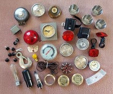 Usado, Lote de gaveta de lixo montagem arte medidores steampunk lâmpadas de vidro válvula de gancho de metal comprar usado  Enviando para Brazil