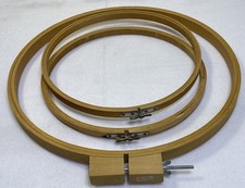 Wooden hoop embroidery for sale  Freeland
