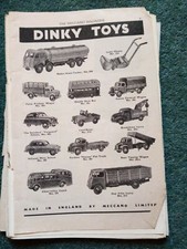 Ephemera 1950s dinky for sale  LEICESTER
