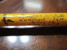 Garra de águia vintage "Sweetheart" nº Pesca com mosca M2A - 8 1/2 pés Wright & McGill comprar usado  Enviando para Brazil