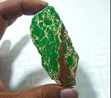 Pedra preciosa com certificação bruta laje verde superior natural Arizona 123,40 quilates comprar usado  Enviando para Brazil