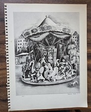 Merry round lithograph for sale  Mead
