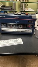 Rádio portátil reprodutor/gravador de cassete Sony Wa-55 toca fita e antena de rádio, usado comprar usado  Enviando para Brazil