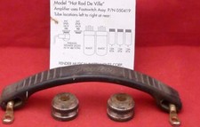 FENDER HOT ROD DE VILLE AMPLIFICADOR HARDWARE ALÇA TUBO LOCALIZAÇÃO GRÁFICO ALMOFADAS DE CABINE, usado comprar usado  Enviando para Brazil
