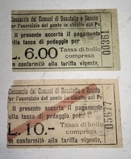 Guastalla dosolo biglietti usato  Guastalla