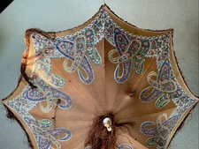 Antique silk paisley for sale  AYLESBURY