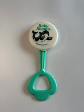 Lembrança de chocalho de bebê vintage Shamu Sea World plástico rígido verde branco comprar usado  Enviando para Brazil