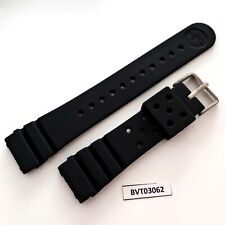 NOWY GUMOWY PASEK SEIKO PŁASKI 22mm Z22 PASEK 6309, 6306, 7548, 7002 ZEGAREK BVT03062 na sprzedaż  Wysyłka do Poland
